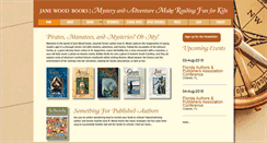 Desktop Screenshot of janewoodbooks.com